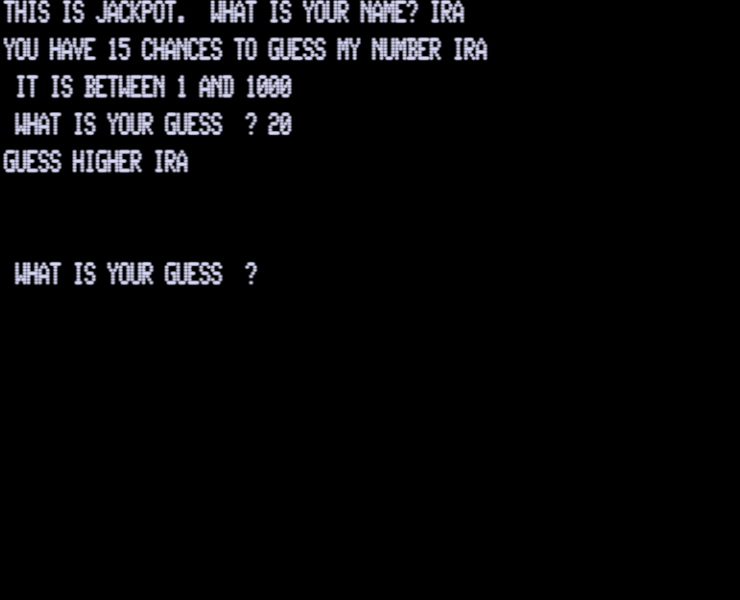 Screen shot